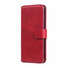 For LG K61 Classic Calf Texture PU + TPU Horizontal Flip Leather Case, with Holder & Card Slots & Wallet(Red) - 3