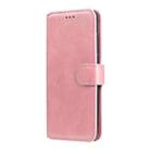 For OPPO Reno4 Pro 5G Classic Calf Texture PU + TPU Horizontal Flip Leather Case, with Holder & Card Slots & Wallet(Rose Gold) - 3