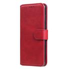 For Xiaomi Redmi 9A Classic Calf Texture PU + TPU Horizontal Flip Leather Case, with Holder & Card Slots & Wallet(Red) - 3