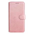 For Xiaomi Redmi 9A Classic Calf Texture PU + TPU Horizontal Flip Leather Case, with Holder & Card Slots & Wallet(Rose Gold) - 2