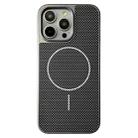 For iPhone 16 Pro Max Pita Series MagSafe TPU + PC Texture Phone Case(Grey) - 1