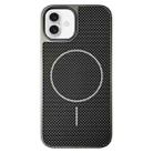 For iPhone 16 Pita Series MagSafe TPU + PC Texture Phone Case(Grey) - 1