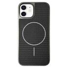 For iPhone 12 Pita Series MagSafe TPU + PC Texture Phone Case(Grey) - 1