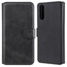 For Sony Xperia 10 II Classic Calf Texture PU + TPU Horizontal Flip Leather Case, with Holder & Card Slots & Wallet(Black) - 1