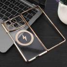 For Xiaomi Mix Fold 4 6D Glossy Electroplated PC MagSafe Phone Case(Desert Gold) - 2