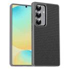 For Samsung Galaxy S24 FE 5G Pita Series TPU + PC Texture Phone Case(Grey) - 1