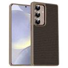 For Samsung Galaxy S24+ 5G Pita Series TPU + PC Texture Phone Case(Gold) - 1