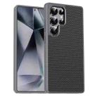 For Samsung Galaxy S24 Ultra 5G Pita Series TPU + PC Texture Phone Case(Grey) - 1