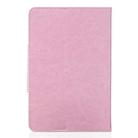 For 7 inch Tablets Universal Solid Color Horizontal Flip Leather Case with Card Slots & Holder & Wallet(Pink) - 3