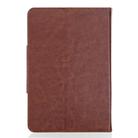 For 8 inch Tablets Universal Solid Color Horizontal Flip Leather Case with Card Slots & Holder & Wallet(Brown) - 3