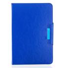 For 10 inch Tablets Universal Solid Color Horizontal Flip Leather Case with Card Slots & Holder & Wallet(Dark Blue) - 1