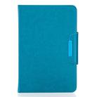 For 10 inch Tablets Universal Solid Color Horizontal Flip Leather Case with Card Slots & Holder & Wallet(Light Blue) - 1