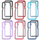 For Samsung Galaxy A25 5G Starry Sky Solid Color Shockproof TPU Clear PC Phone Case(Sky Blue) - 2