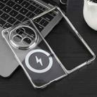 For OPPO Find N3 / OnePlus Open 6D Glossy Electroplated PC MagSafe Phone Case(Galaxy Silver) - 2