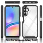 For Samsung Galaxy A05s Starry Sky Solid Color Series PC + TPU Phone Case with PET Film(Purple) - 2