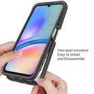 For Samsung Galaxy A05s Starry Sky Solid Color Series PC + TPU Phone Case with PET Film(Purple) - 3