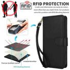 For OPPO A3 4G / 5G Global / A3X 4G / 5G India Multi-Card Wallet RFID Leather Phone Case(Black) - 2