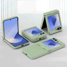 For Samsung Galaxy Z Flip6 Hinge MagSafe PC Full Coverage Phone Case(Green) - 2