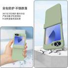 For Samsung Galaxy Z Flip6 Hinge MagSafe PC Full Coverage Phone Case(Green) - 3