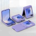 For Samsung Galaxy Z Flip6 Hinge MagSafe PC Full Coverage Phone Case(Purple) - 2