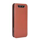 For Blackview BV5500 / BV5500 Pro / BV5500 Plus Carbon Fiber Texture Horizontal Flip TPU + PC + PU Leather Case with Card Slot(Brown) - 3