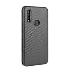 For Oukitel C17 / C17 Pro Carbon Fiber Texture Horizontal Flip TPU + PC + PU Leather Case with Card Slot(Black) - 3