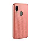 For UMIDIGI A3X Carbon Fiber Texture Horizontal Flip TPU + PC + PU Leather Case with Card Slot(Brown) - 3