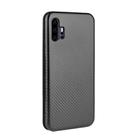 For UMIDIGI F2 Carbon Fiber Texture Horizontal Flip TPU + PC + PU Leather Case with Card Slot(Black) - 3