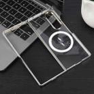 For Samsung Galaxy Z Fold4 6D Glossy Electroplated PC MagSafe Phone Case(Galaxy Silver) - 3