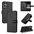For Samsung Galaxy S25+ 5G AZNS Skin Feel Calf Texture Flip Leather Phone Case(Black) - 1