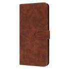 For Samsung Galaxy S25+ 5G AZNS Skin Feel Calf Texture Flip Leather Phone Case(Brown) - 2
