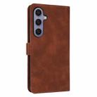 For Samsung Galaxy S25+ 5G AZNS Skin Feel Calf Texture Flip Leather Phone Case(Brown) - 3