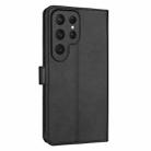 For Samsung Galaxy S25 Ultra 5G AZNS Skin Feel Calf Texture Flip Leather Phone Case(Black) - 3