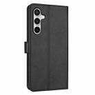 For Samsung Galaxy S25 FE 5G AZNS Skin Feel Calf Texture Flip Leather Phone Case(Black) - 3