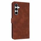 For Samsung Galaxy S25 FE 5G AZNS Skin Feel Calf Texture Flip Leather Phone Case(Brown) - 3