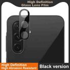 For Samsung Galaxy A26 5G IMAK Rear Camera Lens Glass Film Black Version - 3