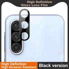 For Samsung Galaxy A36 5G IMAK Rear Camera Lens Glass Film Black Version - 3