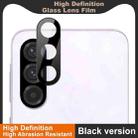 For Samsung Galaxy A56 5G IMAK Rear Camera Lens Glass Film Black Version - 3