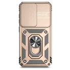 For Samsung Galaxy S25 5G Sliding Camshield Holder Phone Case(Gold) - 2