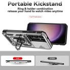 For Samsung Galaxy S25 5G Sliding Camshield Holder Phone Case(Silver) - 3