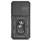 For Samsung Galaxy S25+ 5G Sliding Camshield Holder Phone Case(Black) - 2