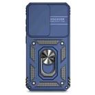 For Samsung Galaxy S25+ 5G Sliding Camshield Holder Phone Case(Blue) - 2