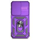 For Samsung Galaxy S25+ 5G Sliding Camshield Holder Phone Case(Purple) - 2