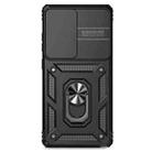 For Samsung Galaxy S25 Ultra 5G Sliding Camshield Holder Phone Case(Black) - 2