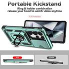 For Samsung Galaxy S25 Ultra 5G Sliding Camshield Holder Phone Case(Green) - 3