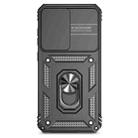 For Samsung Galaxy S24 FE 5G Sliding Camshield Holder Phone Case(Black) - 2