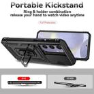 For Samsung Galaxy S24 FE 5G Sliding Camshield Holder Phone Case(Black) - 3
