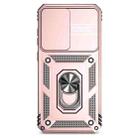 For Samsung Galaxy S24 FE 5G Sliding Camshield Holder Phone Case(Rose Gold) - 2