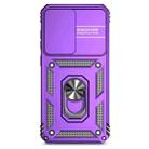 For Samsung Galaxy S24 FE 5G Sliding Camshield Holder Phone Case(Purple) - 2