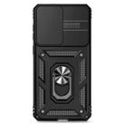 For Samsung Galaxy S25 Edge 5G Sliding Camshield Holder Phone Case(Black) - 2